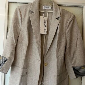 Women's Gray Blazer